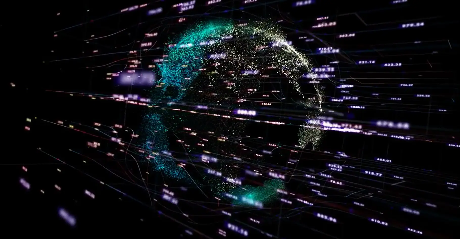 Fondo de luces de la tierra